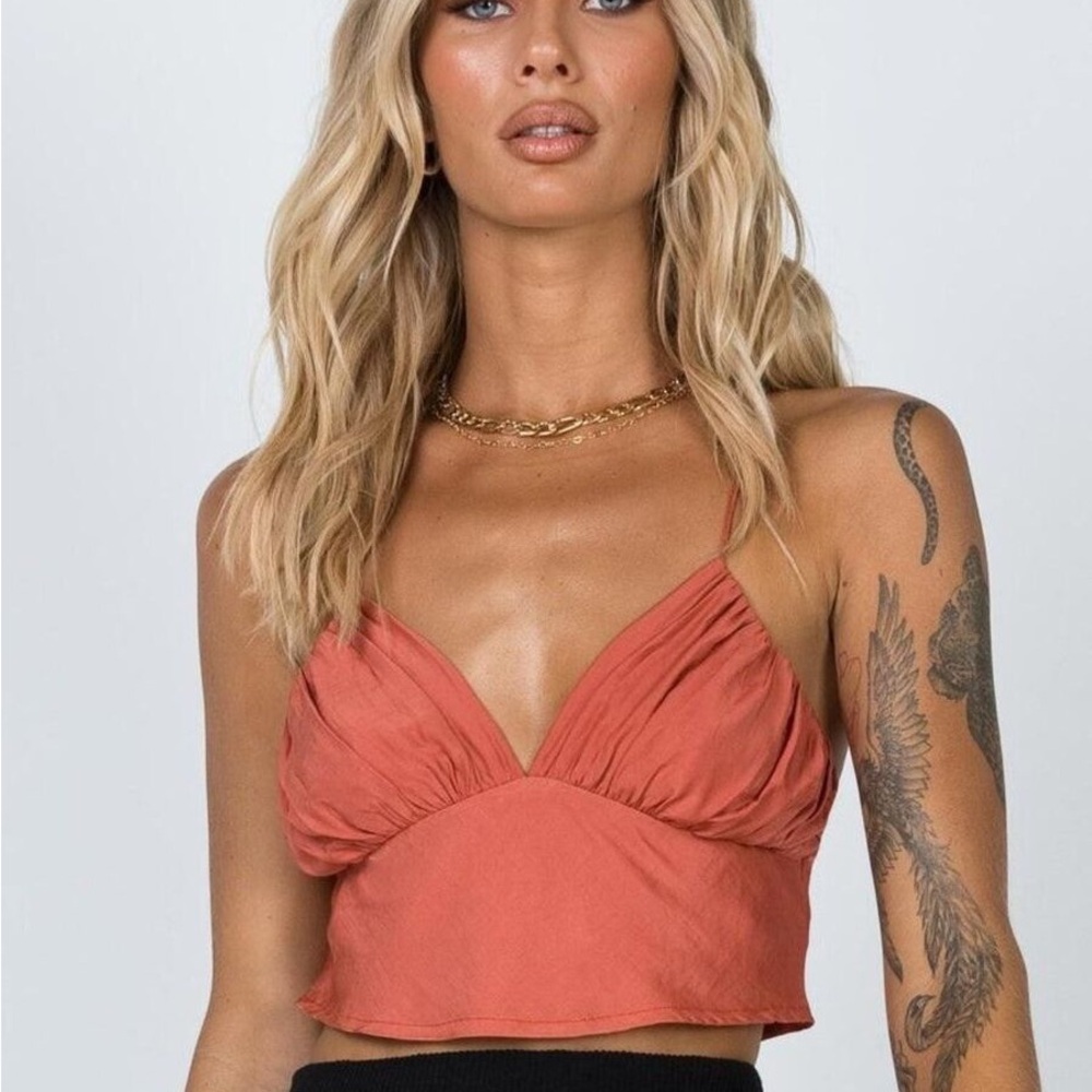 Women's Rust Crop Top